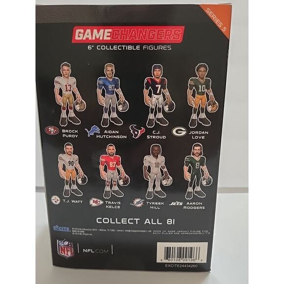 New Excite NFL Game Changers 6" #87 Travis Kelce Kansas City Chiefs figure - Picture 5 of 9